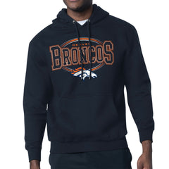 Denver Broncos  Starter Team Track Graphic Pullover Hoodie