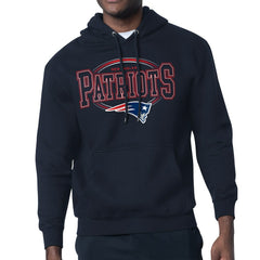 New England Patriots  Starter Team Track Graphic Pullover Hoodie