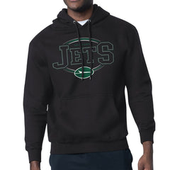 New York Jets  Starter Team Track Graphic Pullover Hoodie
