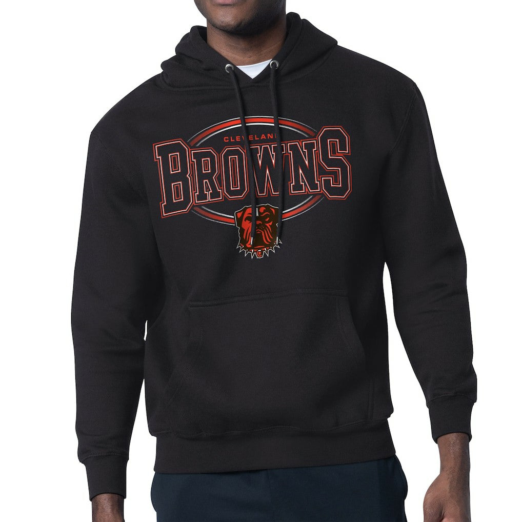 Cleveland Browns  Starter Team Track Graphic Pullover Hoodie