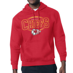 Kansas City Chiefs  Starter Team Track Graphic Pullover Hoodie