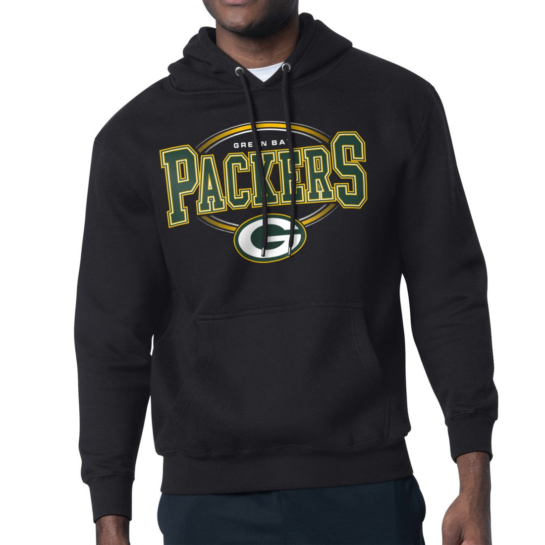 Green Bay Packers  Starter Team Track Graphic Pullover Hoodie