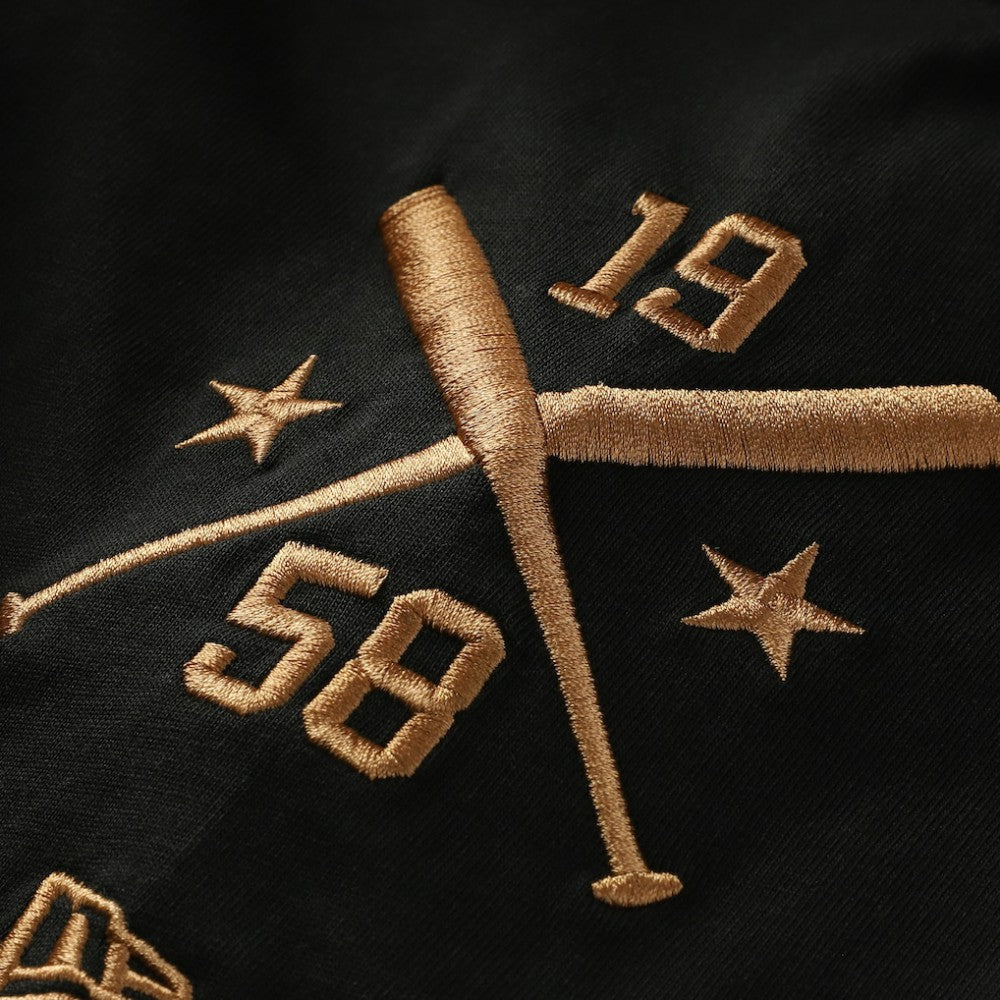 San Francisco Giants New Era Bronze Logo with Cross Bats Established T-Shirt | MLB Near me