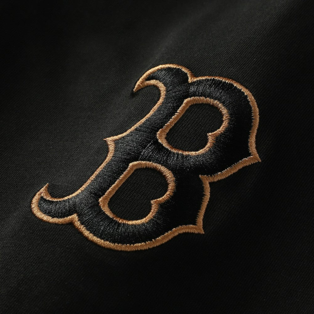 Boston Red Sox New Era Bronze Logo with Cross Bats Established T-Shirt | MLB Near me