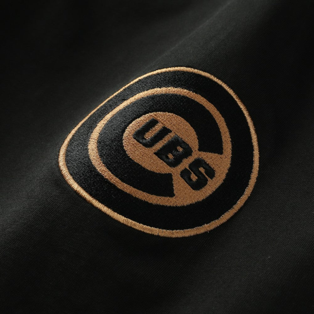 Chicago Cubs New Era Bronze Logo with Cross Bats Established T-Shirt | MLB Sale