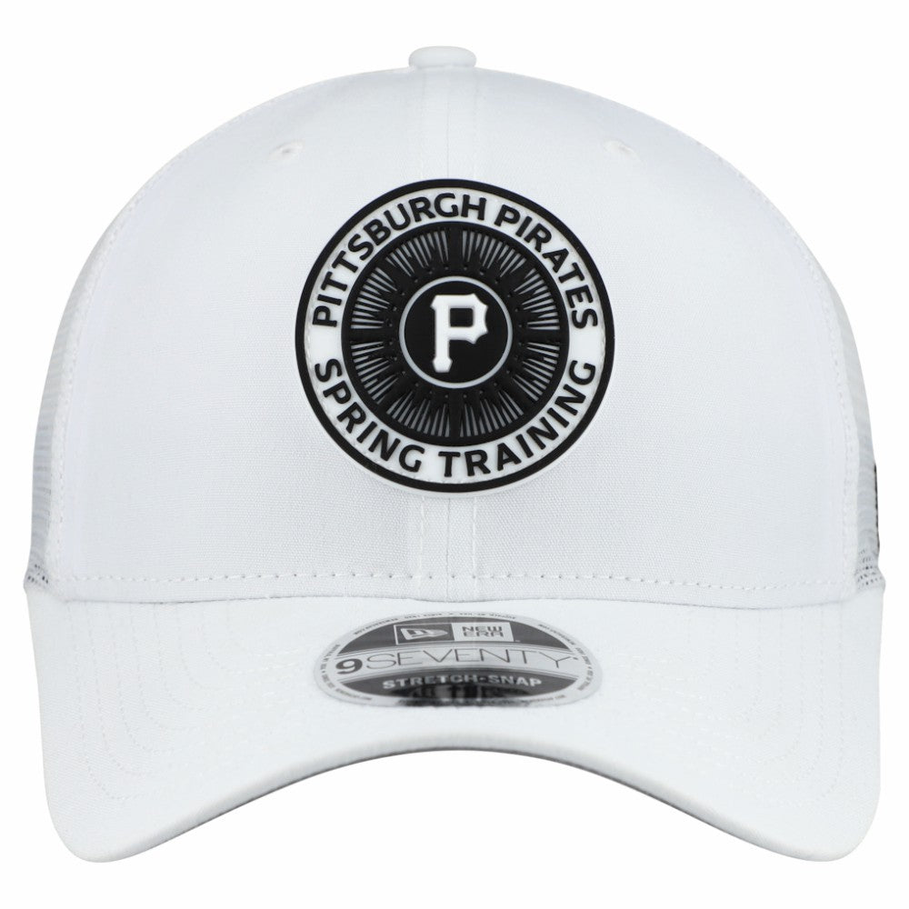 Pittsburgh Pirates New Era 2026 Spring Training Fan Pack 9SEVENTY Adjustable Trucker Hat | MLB For sale