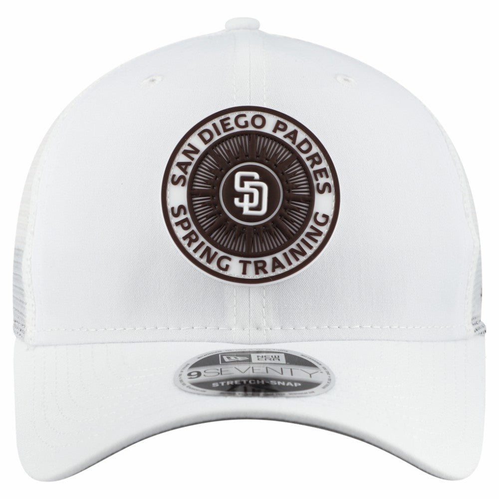 San Diego Padres New Era 2026 Spring Training Fan Pack 9SEVENTY Adjustable Trucker Hat | MLB Discount