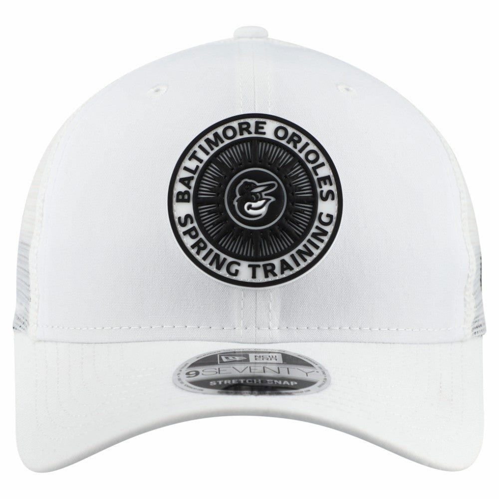 Baltimore Orioles New Era 2026 Spring Training Fan Pack 9SEVENTY Adjustable Trucker Hat | MLB Discount
