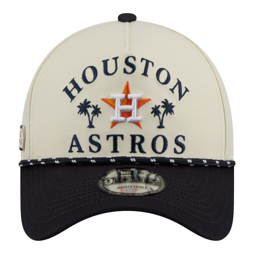 Houston Astros New Era 2026 Spring Training Fan Pack Rope A-Frame 9FORTY Adjustable Hat | MLB For sale