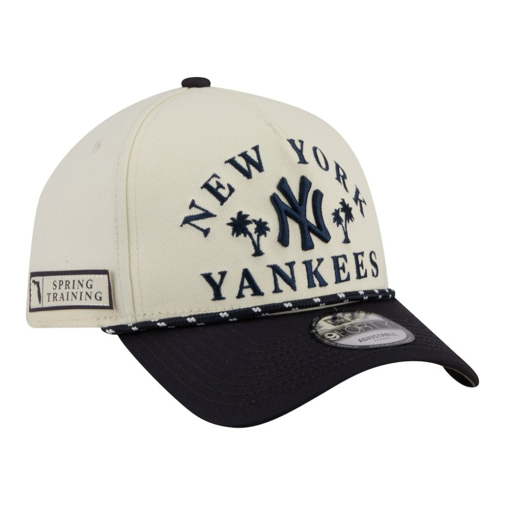 New York Yankees New Era 2026 Spring Training Fan Pack Rope A-Frame 9FORTY Adjustable Hat | MLB Discount