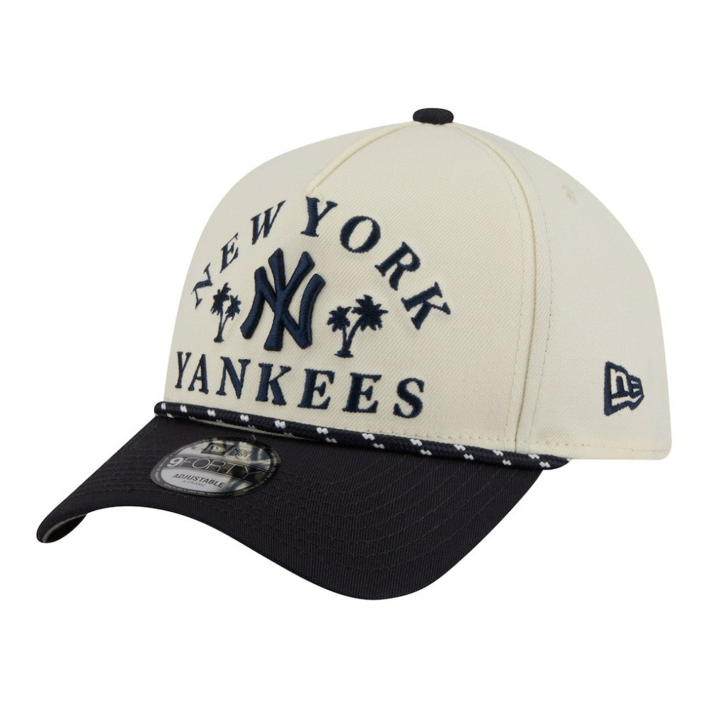 New York Yankees New Era 2026 Spring Training Fan Pack Rope A-Frame 9FORTY Adjustable Hat | MLB Discount