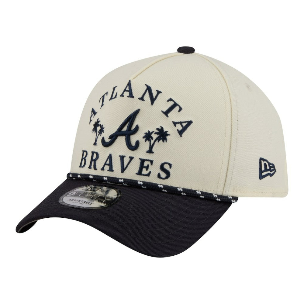 Atlanta Braves New Era 2026 Spring Training Fan Pack Rope A-Frame 9FORTY Adjustable Hat | MLB Shop