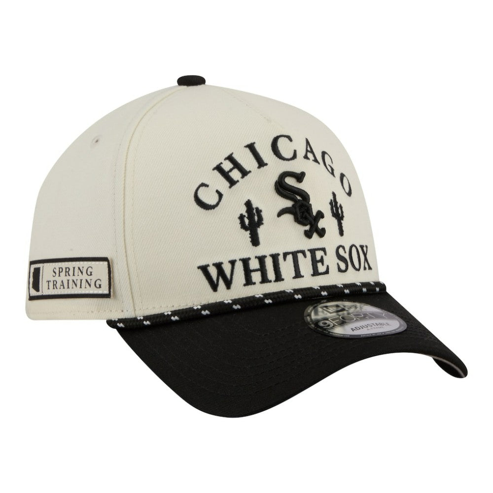 Chicago White Sox New Era 2026 Spring Training Fan Pack Rope A-Frame 9FORTY Adjustable Hat | MLB Shop