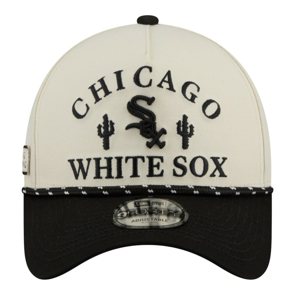 Chicago White Sox New Era 2026 Spring Training Fan Pack Rope A-Frame 9FORTY Adjustable Hat | MLB Shop