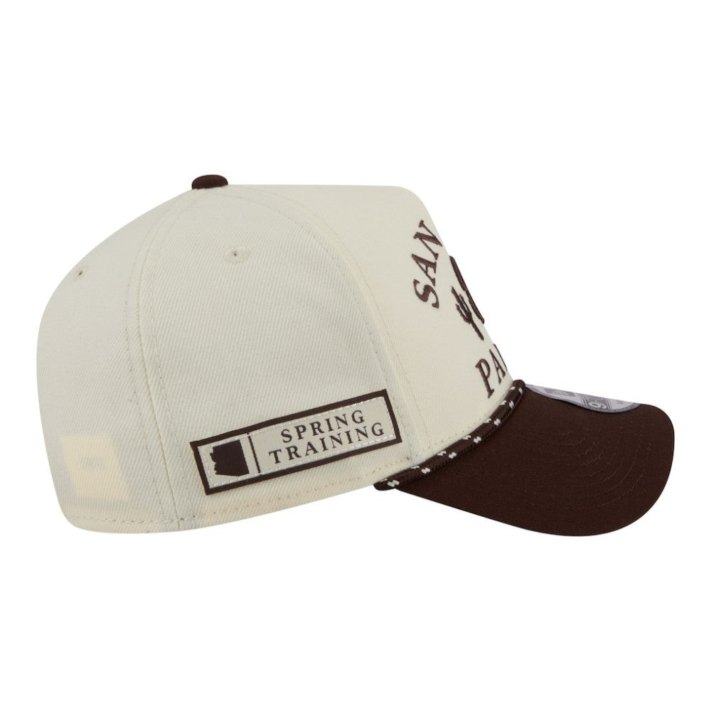 San Diego Padres New Era 2026 Spring Training Fan Pack Rope A-Frame 9FORTY Adjustable Hat | MLB New