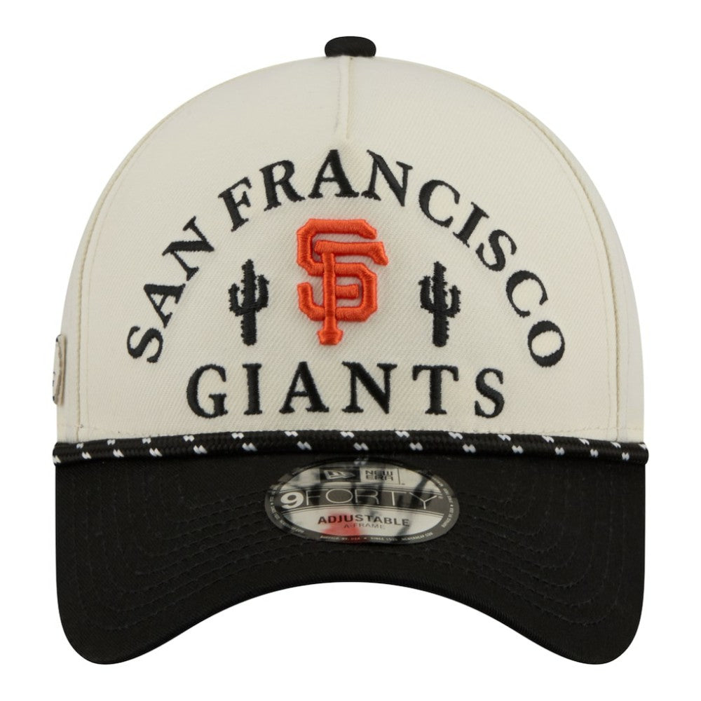 San Francisco Giants New Era 2026 Spring Training Fan Pack Rope A-Frame 9FORTY Adjustable Hat | MLB On Sale