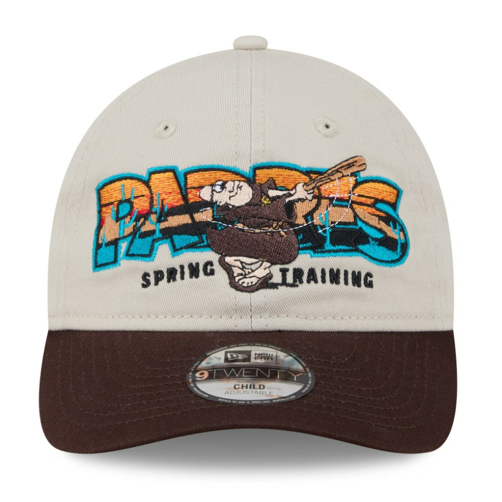 San Diego Padres New Era Youth 2026 Spring Training Fan Pack Batter 9TWENTY Adjustable Hat | MLB For sale