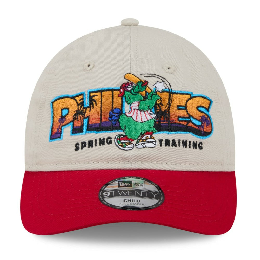 Philadelphia Phillies New Era Youth 2026 Spring Training Fan Pack Batter 9TWENTY Adjustable Hat | MLB On Sale