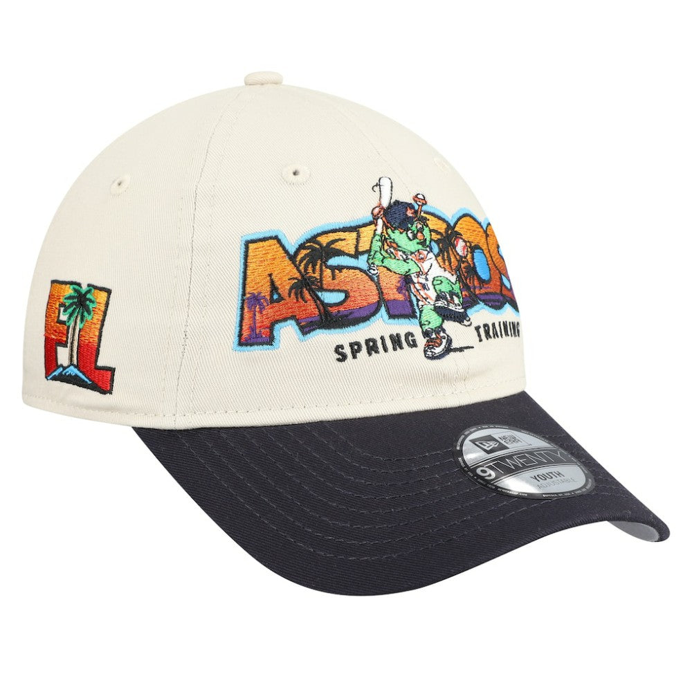 Houston Astros New Era Youth 2026 Spring Training Fan Pack Batter 9TWENTY Adjustable Hat | MLB Online