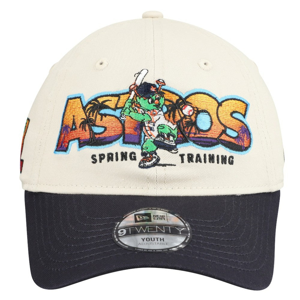 Houston Astros New Era Youth 2026 Spring Training Fan Pack Batter 9TWENTY Adjustable Hat | MLB Online