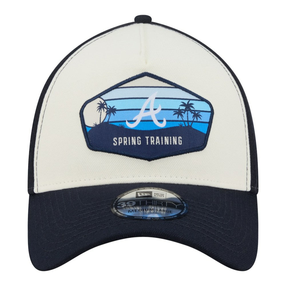 Atlanta Braves New Era 2026 Spring Training Fan Pack Gradient 39THIRTY Flex Hat | MLB Near me