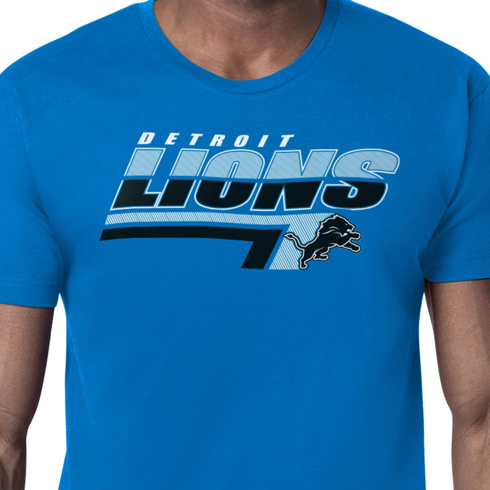 Detroit Lions  Starter Logo Push Graphic T-Shirt