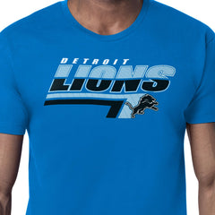 Detroit Lions  Starter Logo Push Graphic T-Shirt