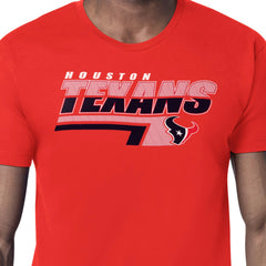 Houston Texans  Starter Logo Push Graphic T-Shirt