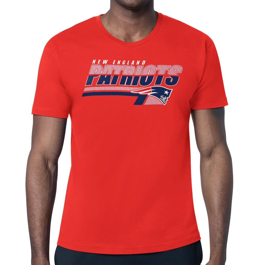 New England Patriots  Starter Logo Push Graphic T-Shirt