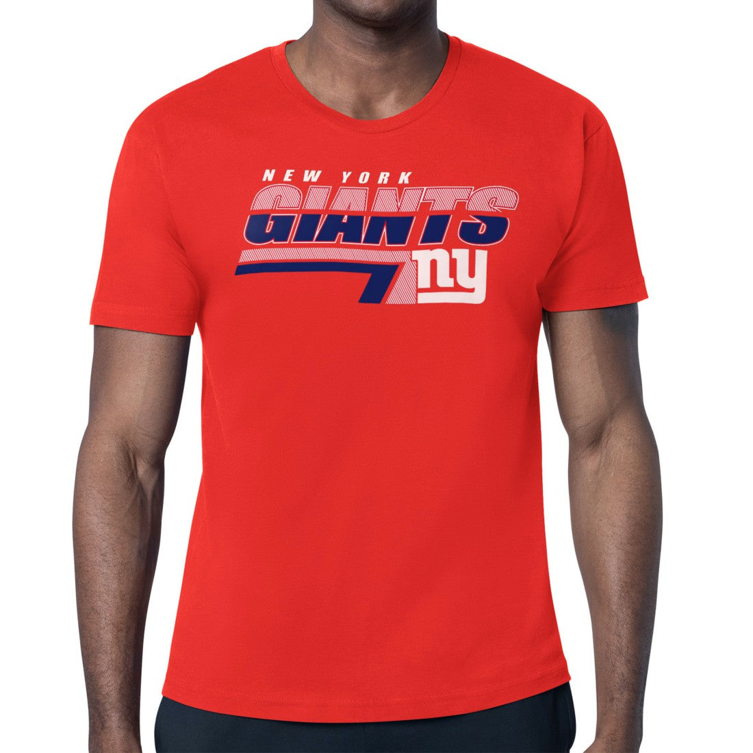 New York Giants  Starter Logo Push Graphic T-Shirt