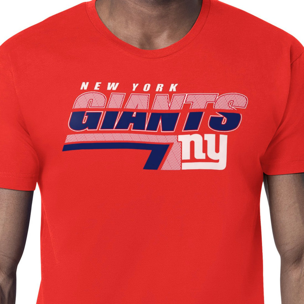 New York Giants  Starter Logo Push Graphic T-Shirt
