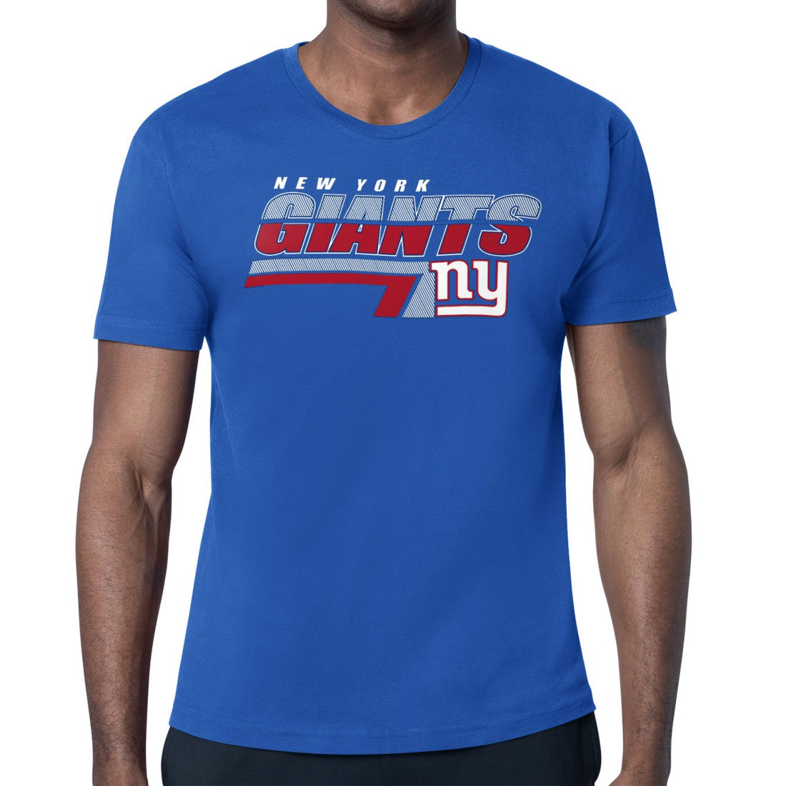 New York Giants  Starter Logo Push Graphic T-Shirt