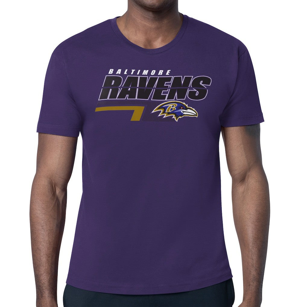Baltimore Ravens  Starter Logo Push Graphic T-Shirt