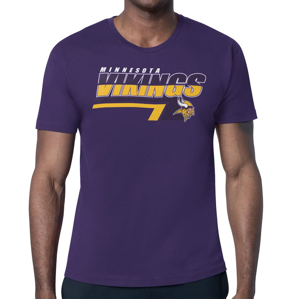 Minnesota Vikings  Starter Logo Push Graphic T-Shirt