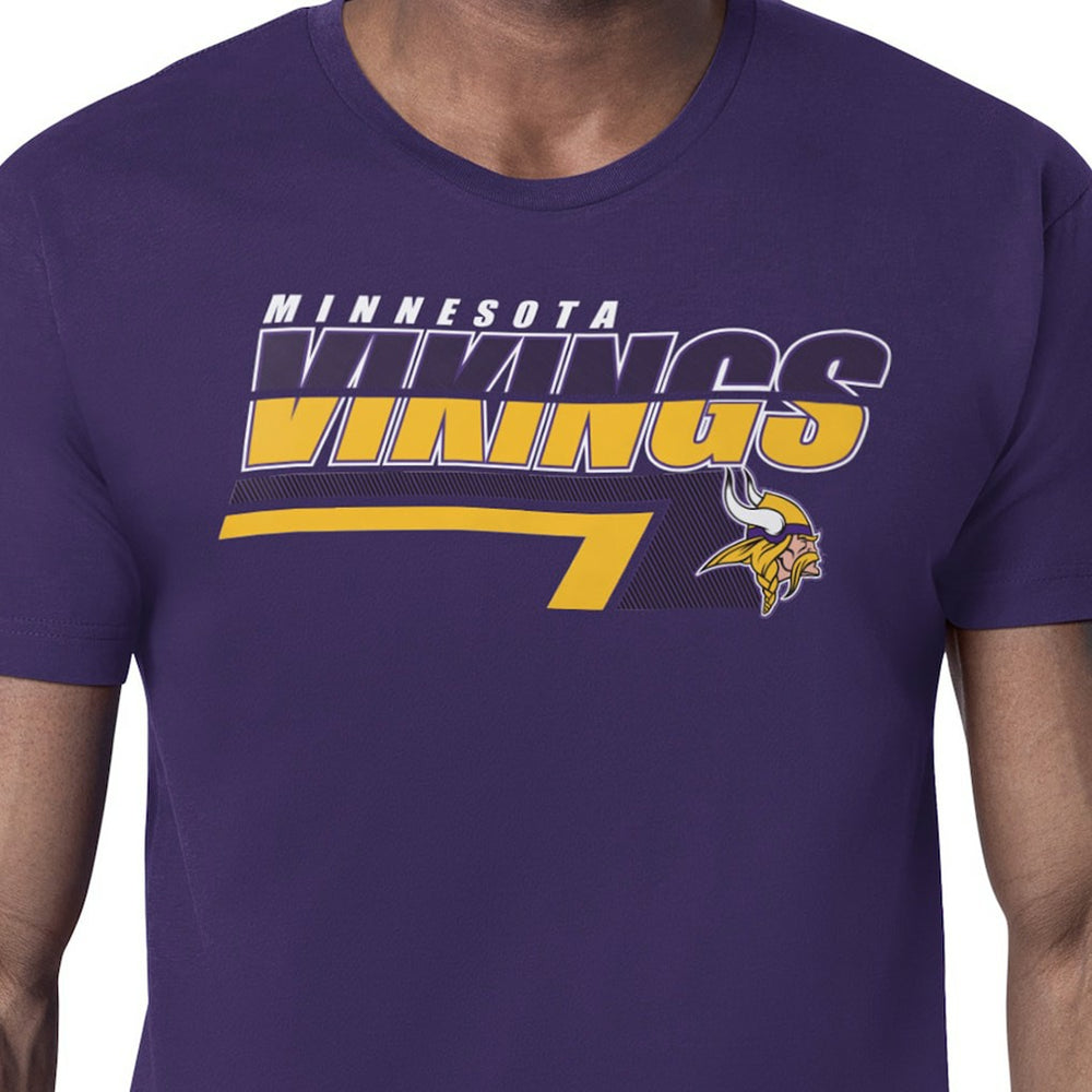 Minnesota Vikings  Starter Logo Push Graphic T-Shirt