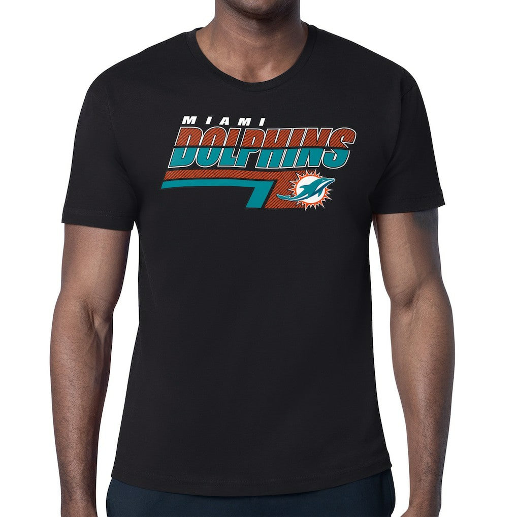 Miami Dolphins  Starter Logo Push Graphic T-Shirt
