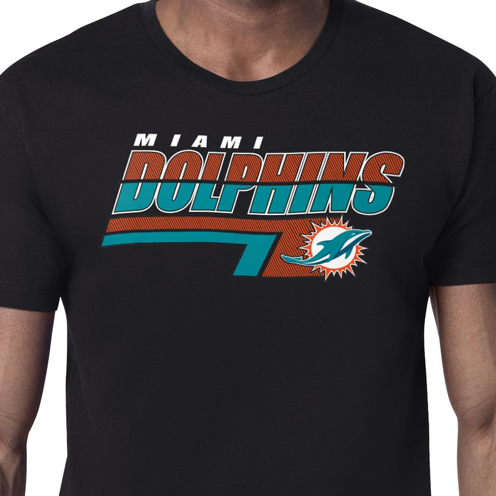 Miami Dolphins  Starter Logo Push Graphic T-Shirt
