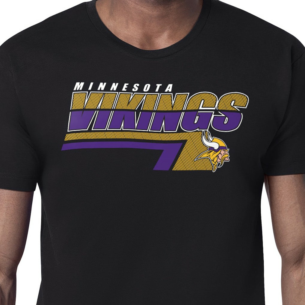 Minnesota Vikings  Starter Logo Push Graphic T-Shirt