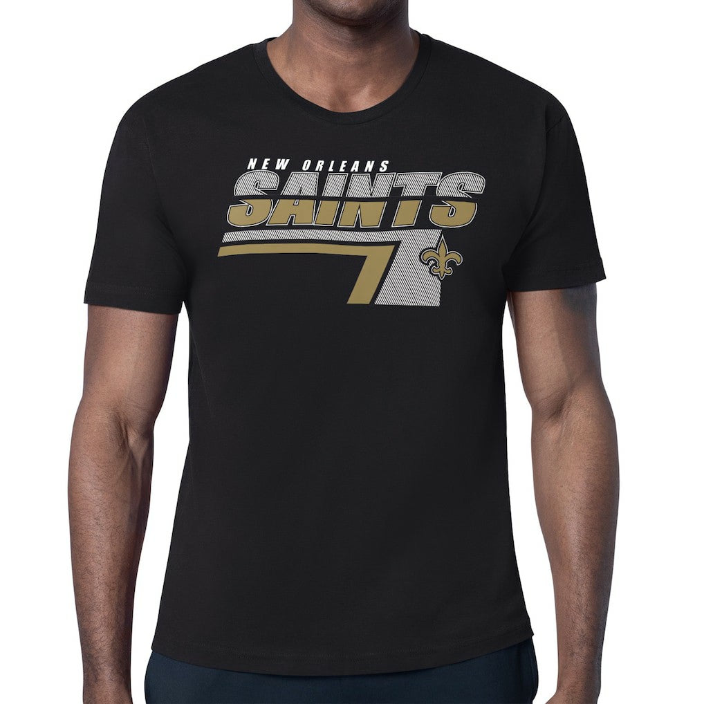 New Orleans Saints  Starter Logo Push Graphic T-Shirt
