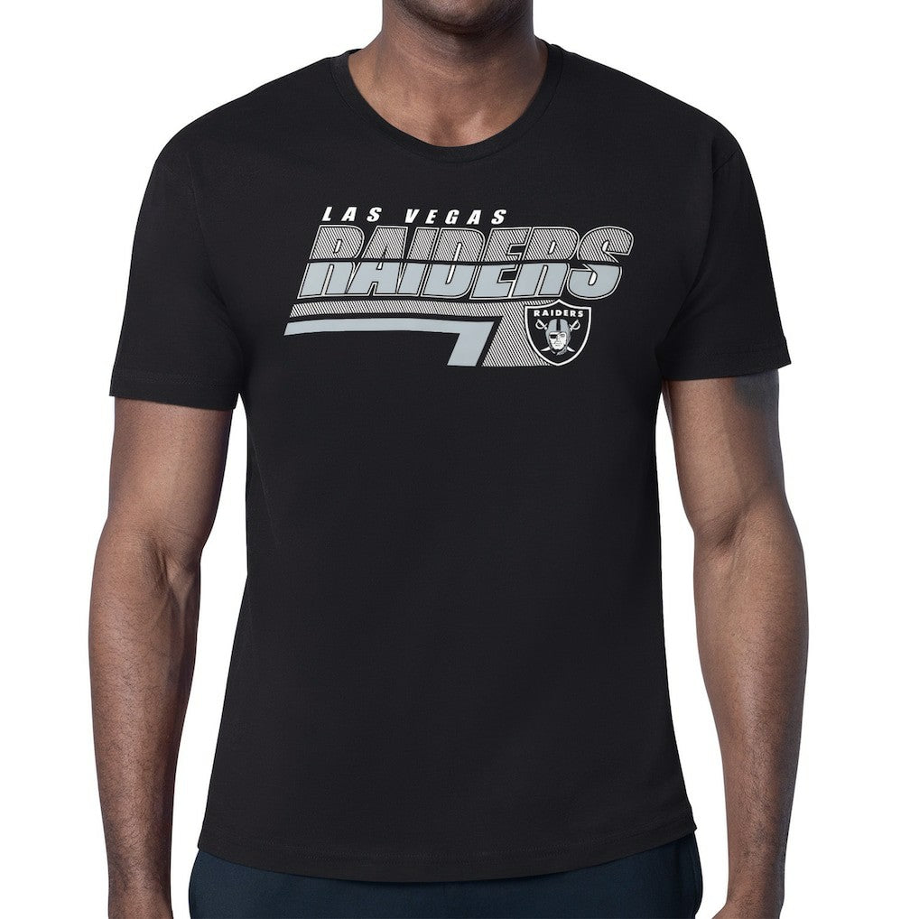 Las Vegas Raiders  Starter Logo Push Graphic T-Shirt