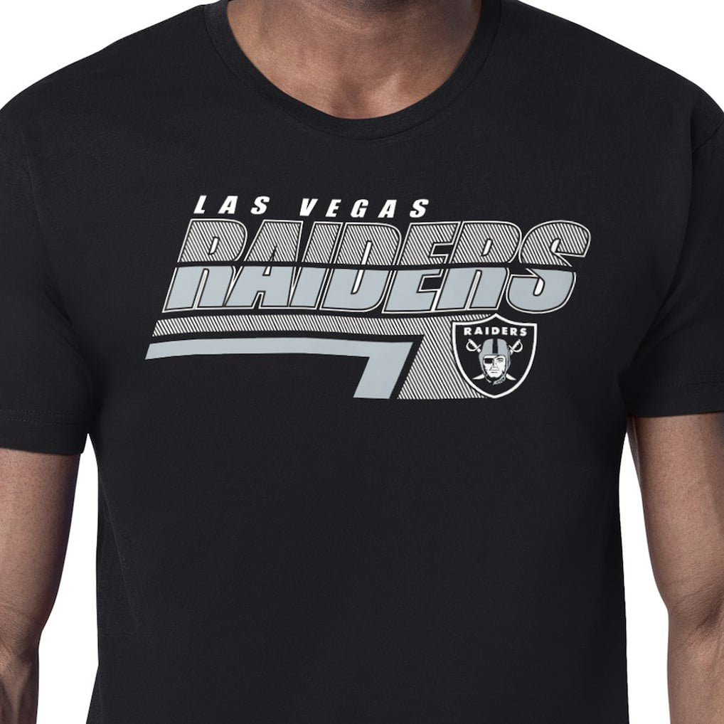 Las Vegas Raiders  Starter Logo Push Graphic T-Shirt