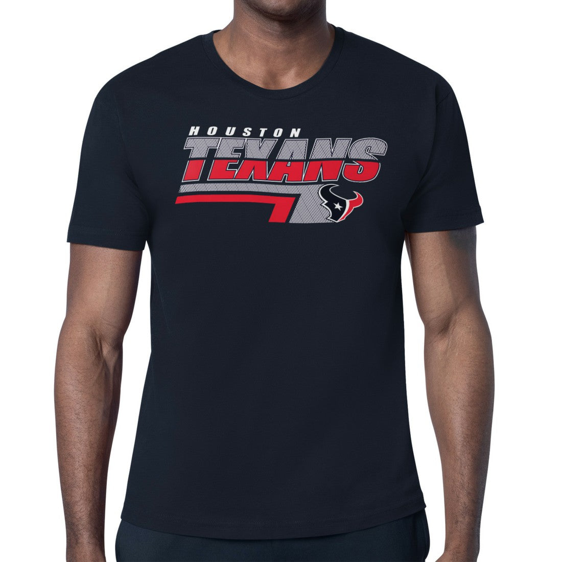 Houston Texans  Starter Logo Push Graphic T-Shirt