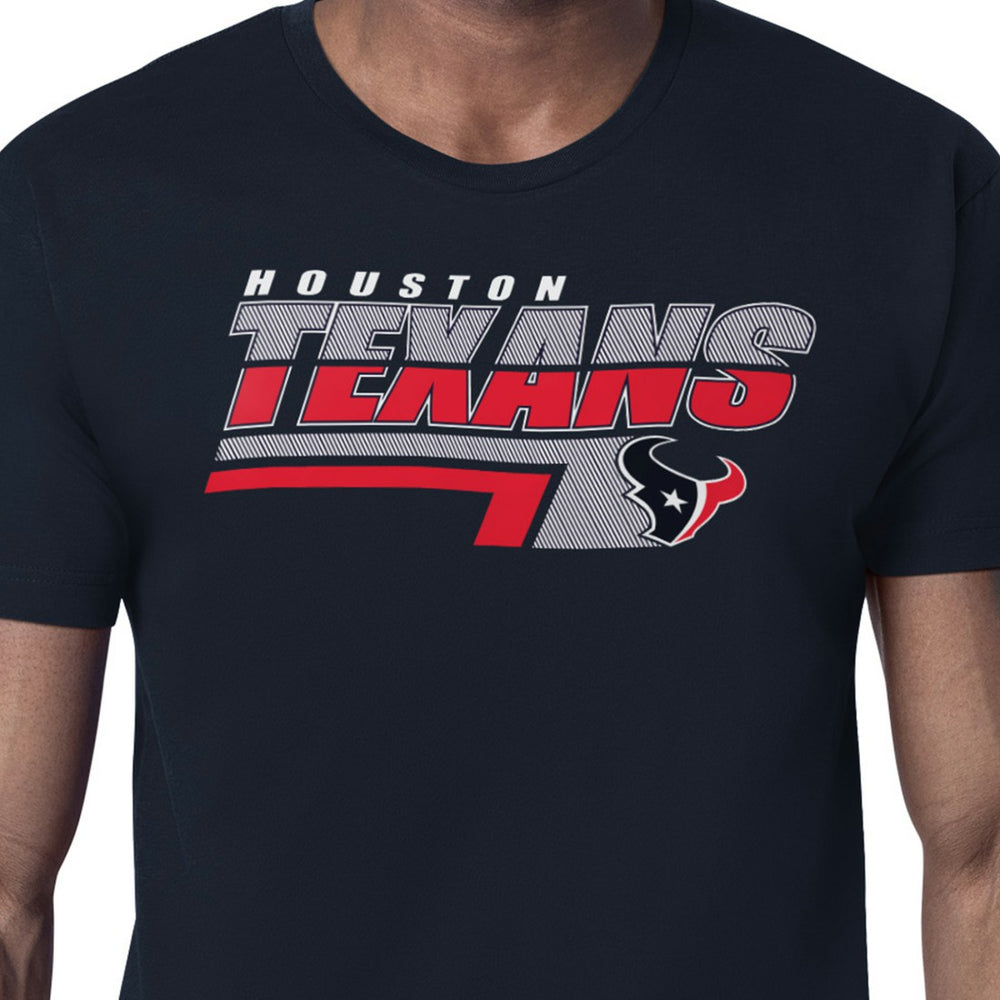 Houston Texans  Starter Logo Push Graphic T-Shirt