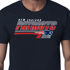 New England Patriots  Starter Logo Push Graphic T-Shirt