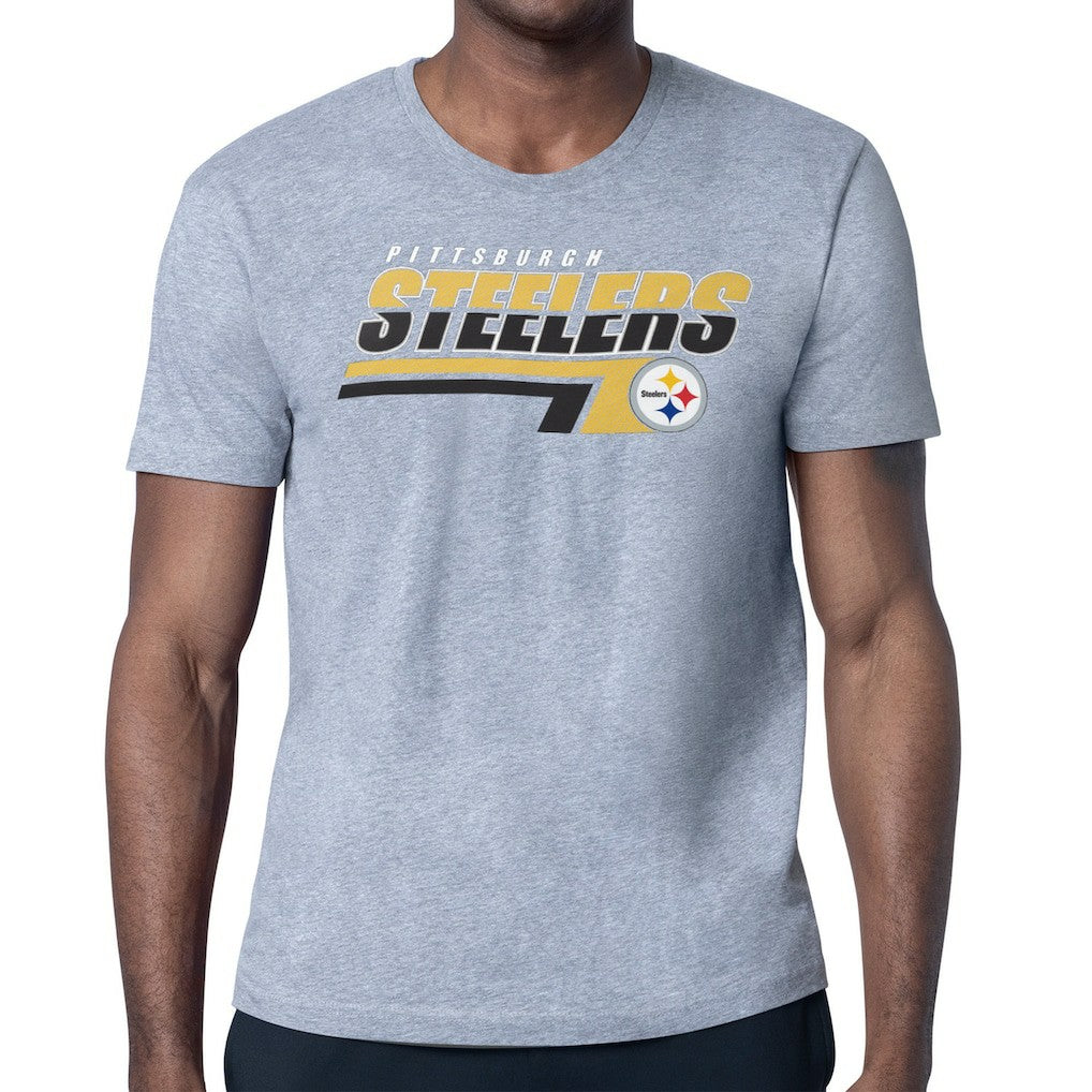 Pittsburgh Steelers  Starter Logo Push Graphic T-Shirt