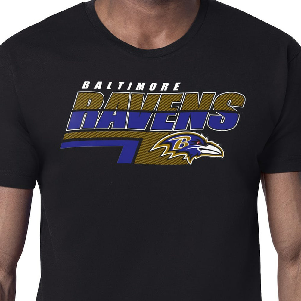 Baltimore Ravens  Starter Logo Push Graphic T-Shirt