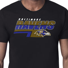 Baltimore Ravens  Starter Logo Push Graphic T-Shirt