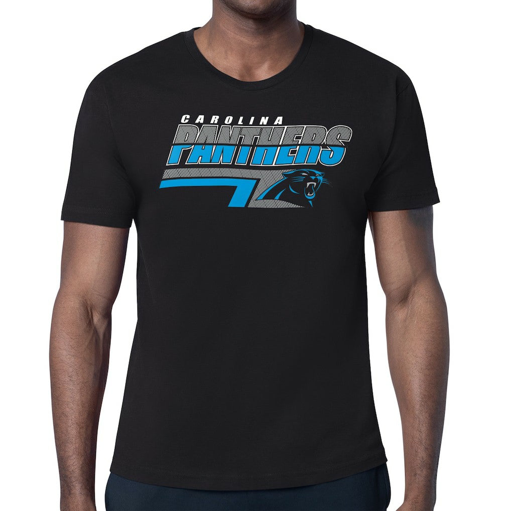 Carolina Panthers  Starter Logo Push Graphic T-Shirt