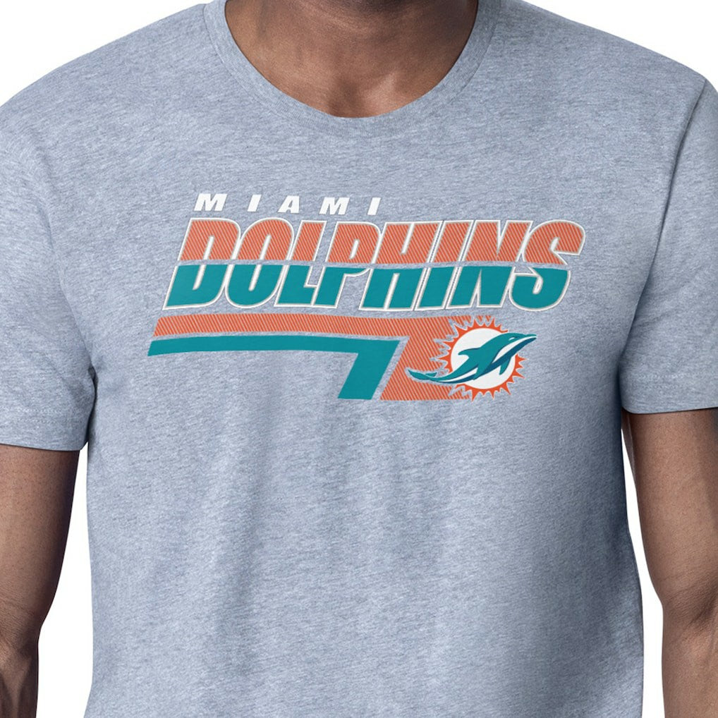 Miami Dolphins  Starter Logo Push Graphic T-Shirt
