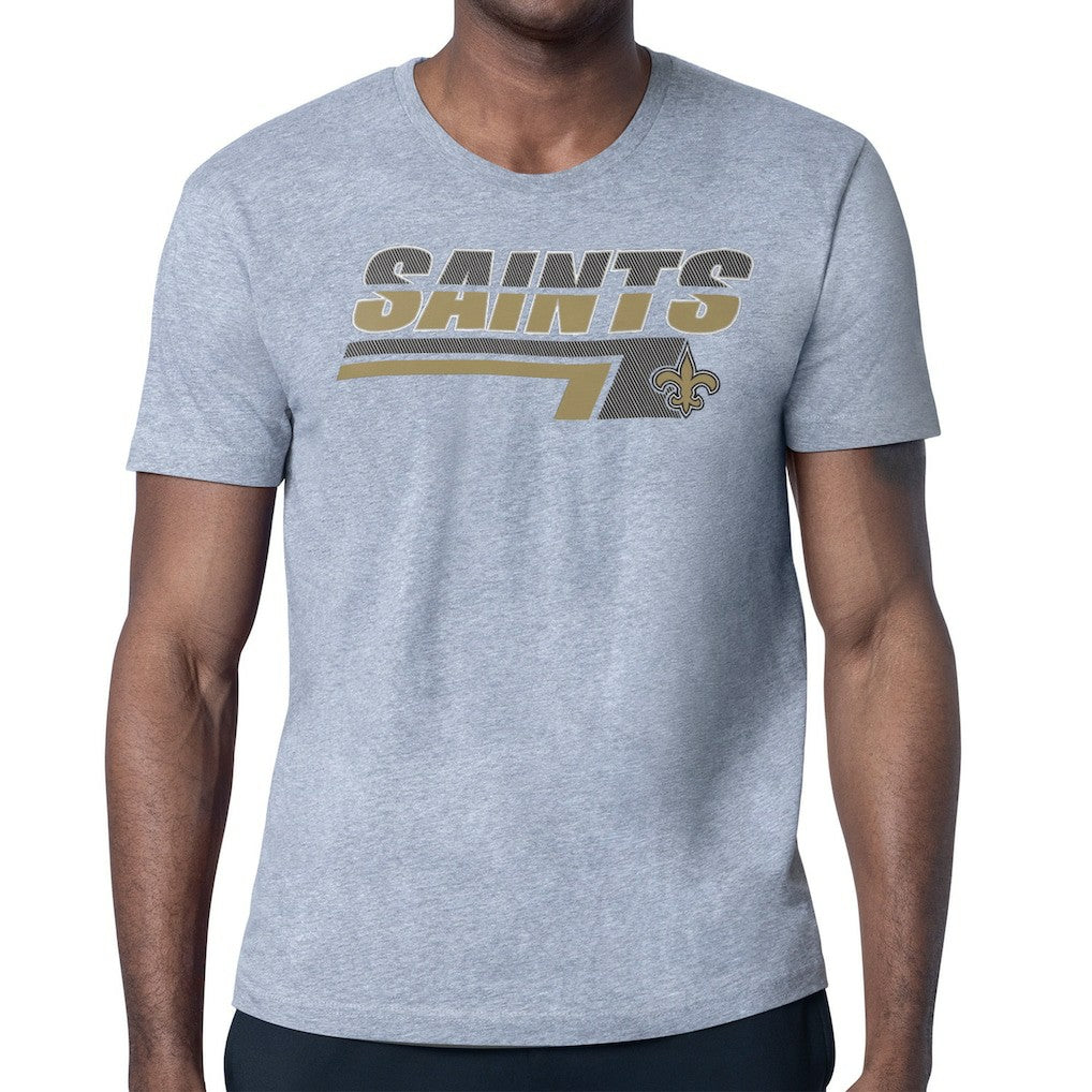 New Orleans Saints  Starter Logo Push Graphic T-Shirt